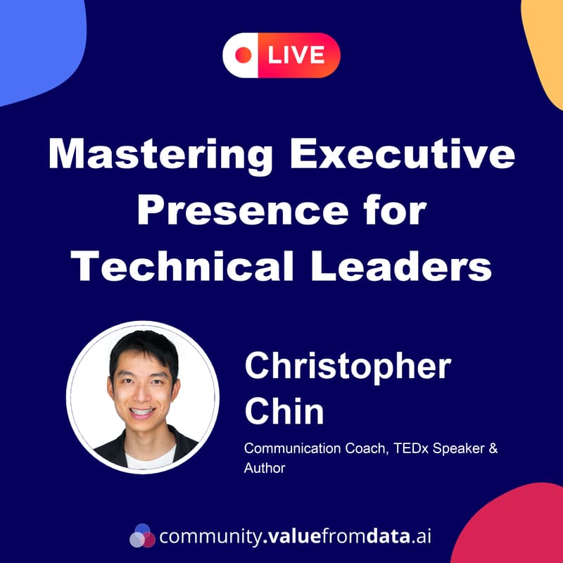 Cover Image for [Online] Mastering Executive Presence for Technical Leaders