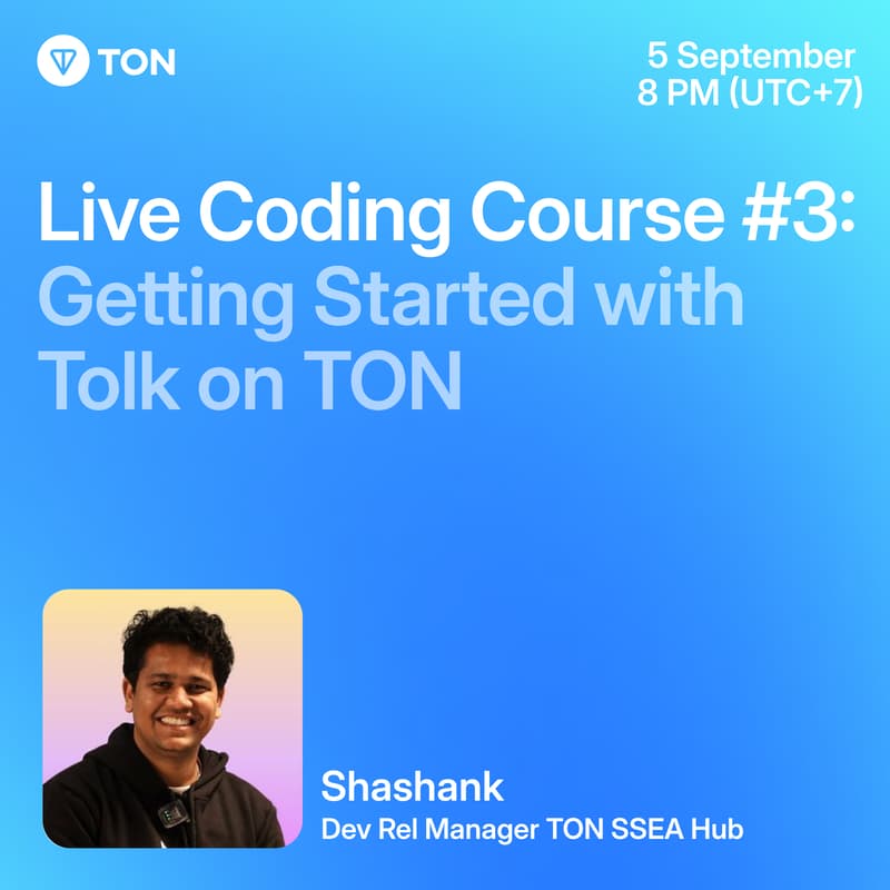 Cover Image for TON SSEA Hub | Live Coding Course #3