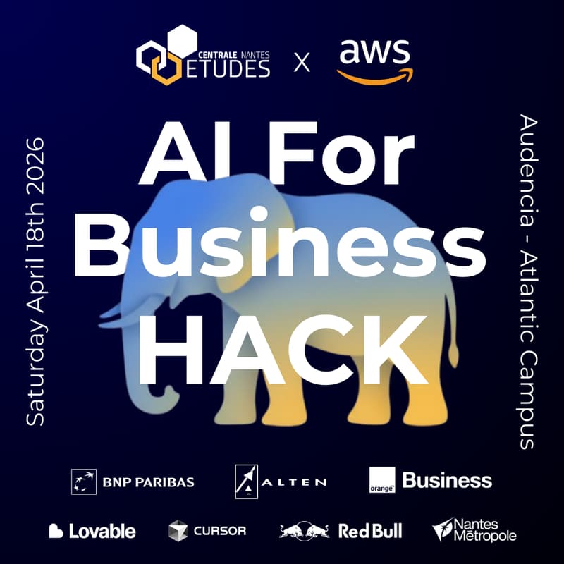 Cover Image for AI For Business w/ AWS x Centrale Nantes Etudes