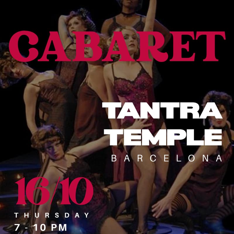 Cover Image for Cabaret Tantra Temple (Sensuality | Connections | Beauty & Expression)