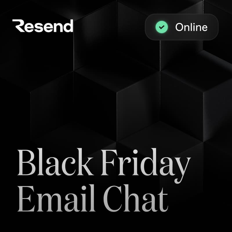 Cover Image for Black Friday Email Chat