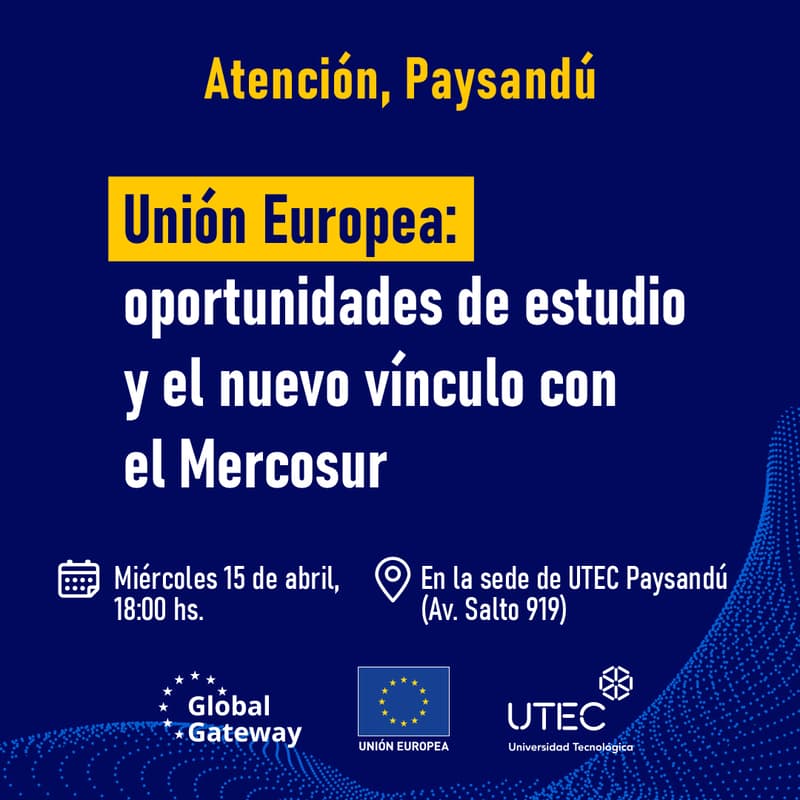 Cover Image for Unión Europea:oportunidades de estudio y el nuevo vínculo con el mercosur