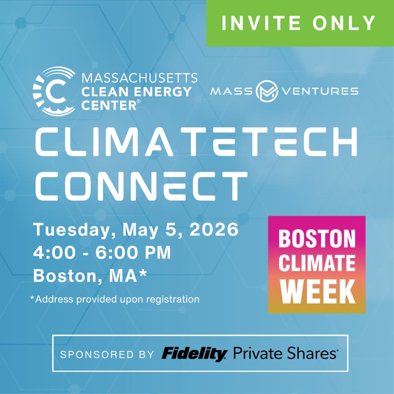 Cover Image for MassCEC x MassVentures Climatetech Connect