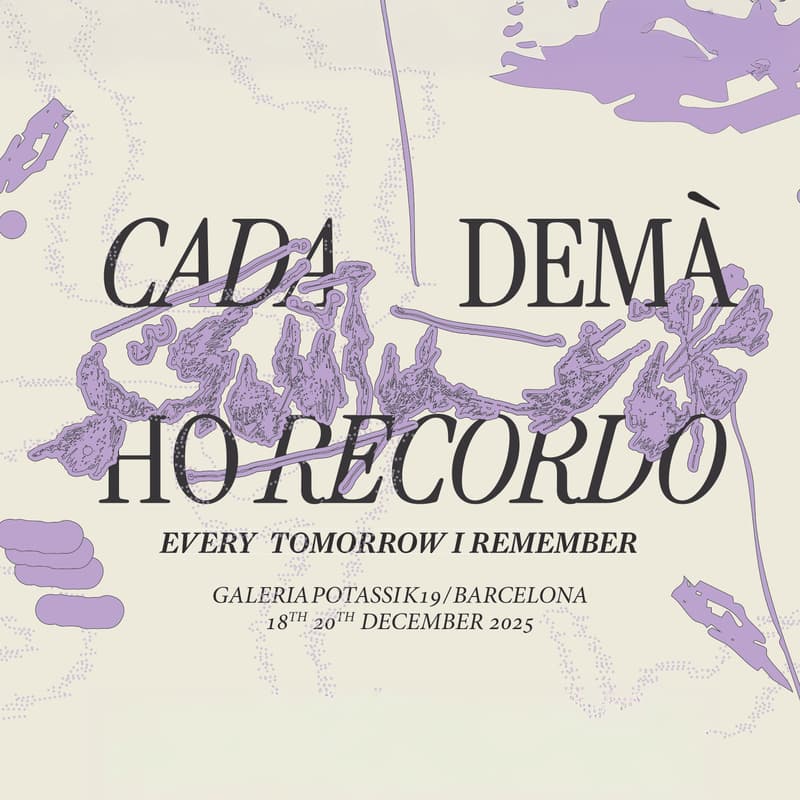 Cover Image for 𝓒𝓐𝓓𝓐 𝓓𝓔𝓜À 𝓗𝓞 𝓡𝓔𝓒𝓞𝓡𝓓𝓞 - Exposició d’art + Mercat + Música + Menjar