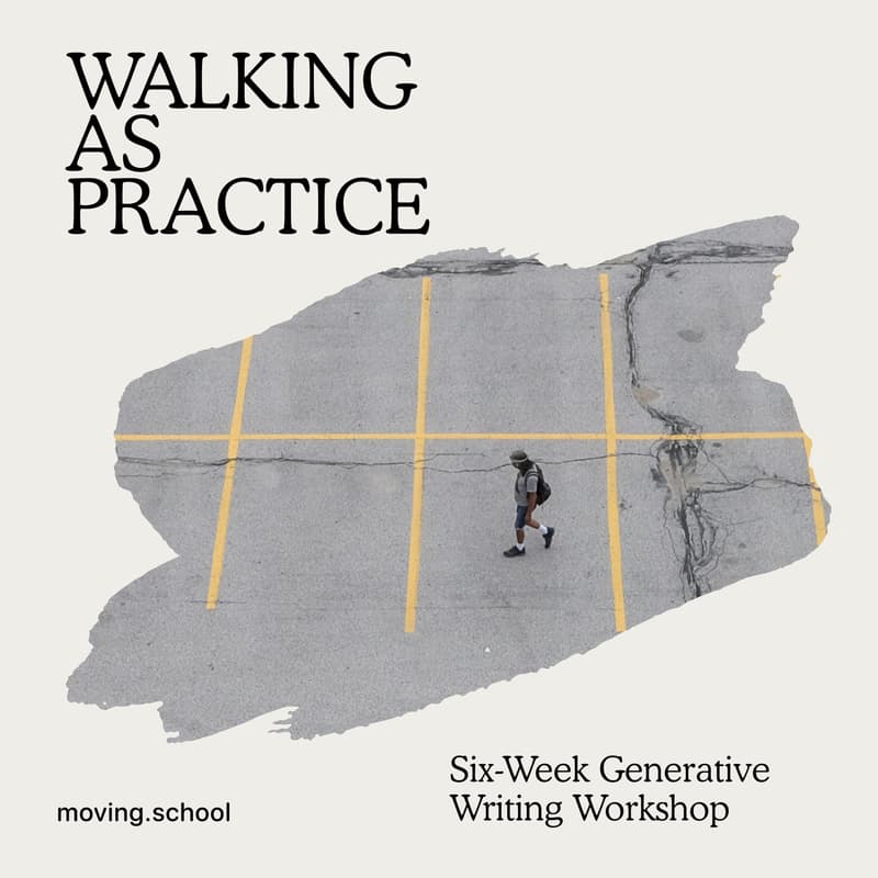 Cover Image for Walking as Practice: A Six-Week Generative Writing Workshop (Online)