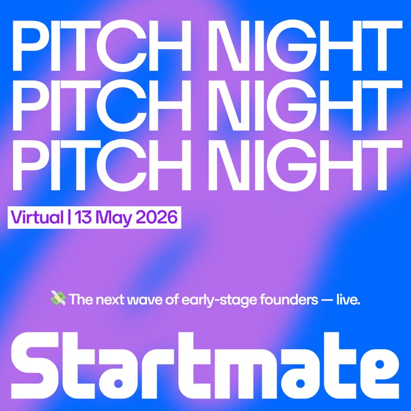 Cover Image for Startmate Pitch Night (Virtual)