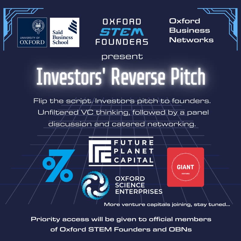Cover Image for Investors' Reverse Pitch