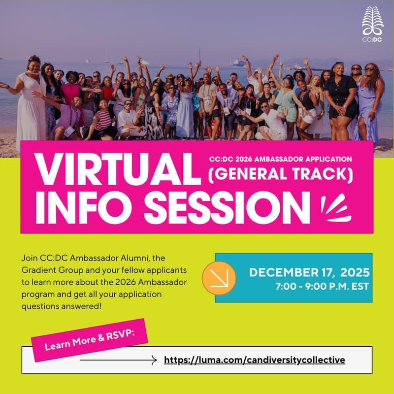 Cover Image for CC:DC '26 Ambassador Info Session [General Tracks]