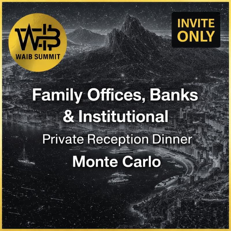 Cover Image for 🍽 Private Institutional Dinner — Family Offices, Banks & Asset Managers