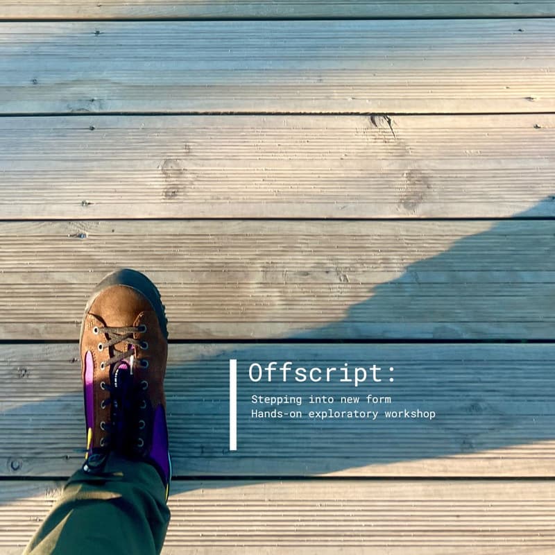 Cover Image for Offscript: stepping into action