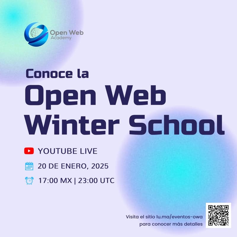 Cover Image for Livestream | Open Web Winter School