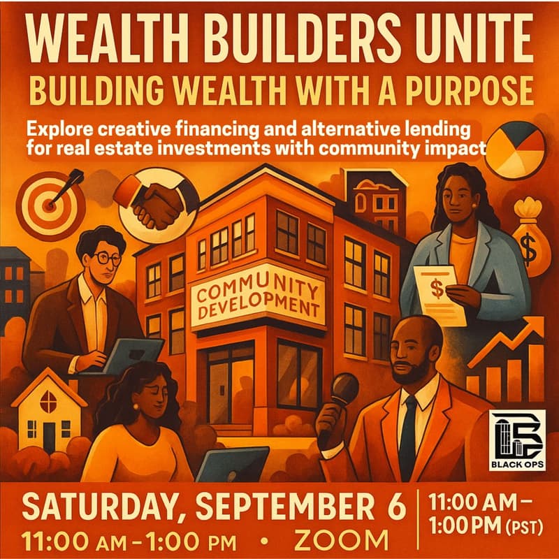 Cover Image for 🏡 Wealth Builders Unite: Building Wealth with a Purpose