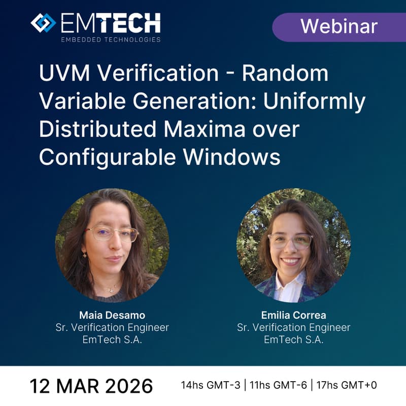 Cover Image for WEBINAR: Random Variable Generation: Uniformly Distributed Maxima over Configurable Windows