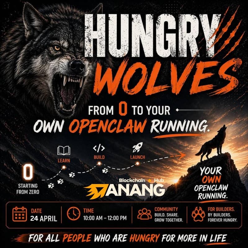 Cover Image for Hungry Wolves: From 0 To Your Own Openclaw Running.