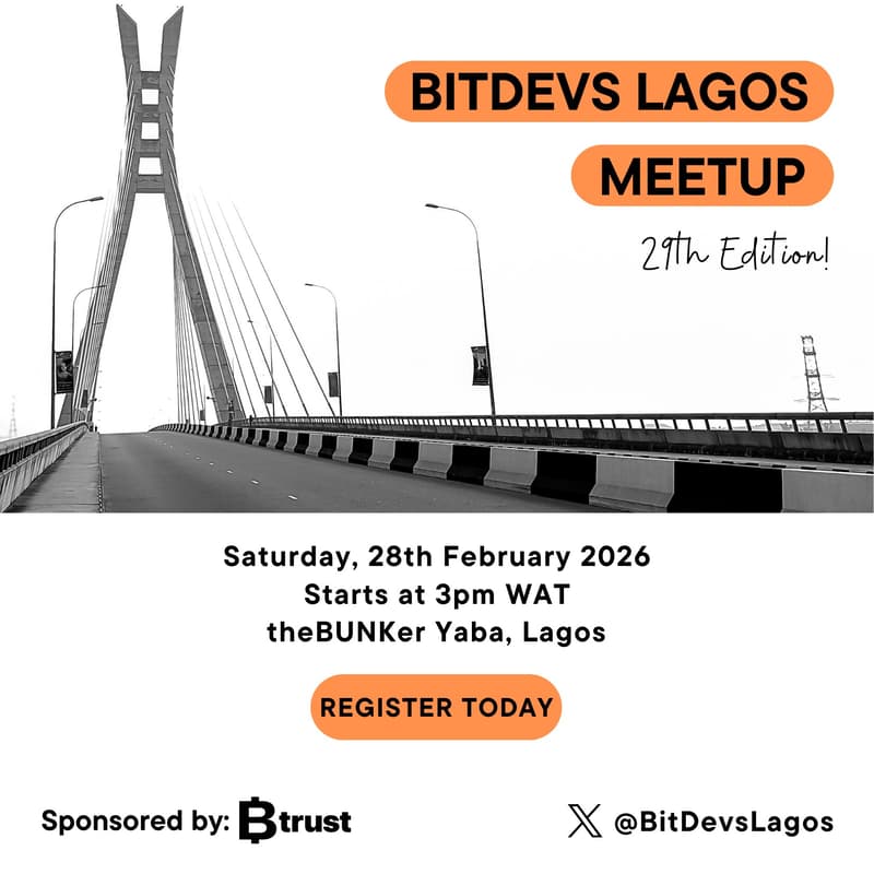 Cover Image for BitDevs Lagos - Feb 2026