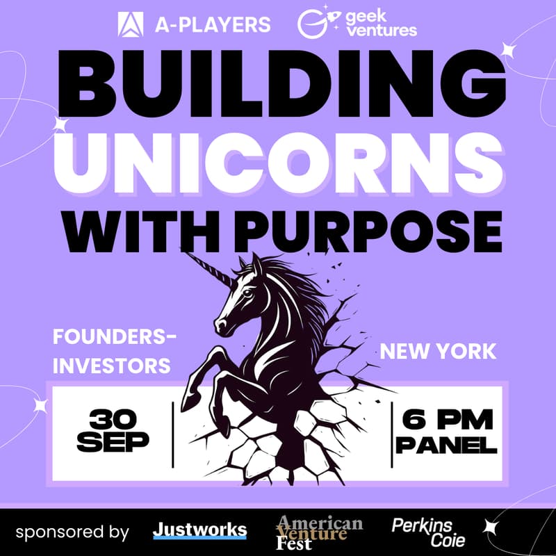 Cover Image for Building Unicorns with Purpose