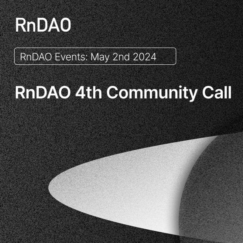 Cover Image for RnDAO 4th Community Call