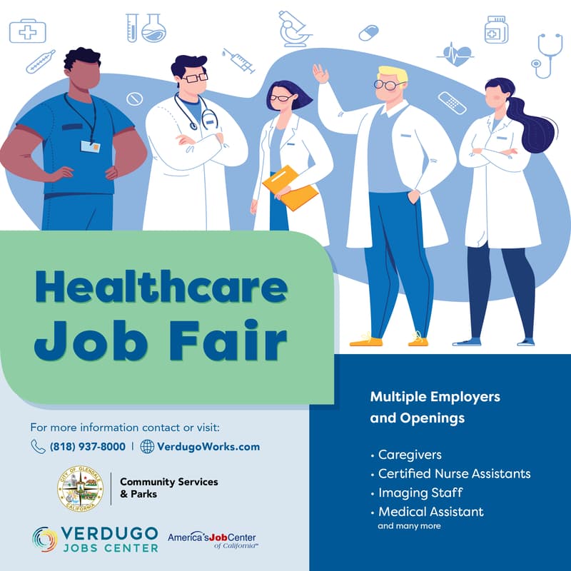 Cover Image for Verdugo Jobs Center Healthcare Job Fair