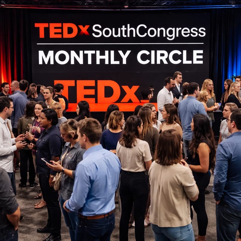 Cover Image for TEDxSouthCongress - Monthly Circle