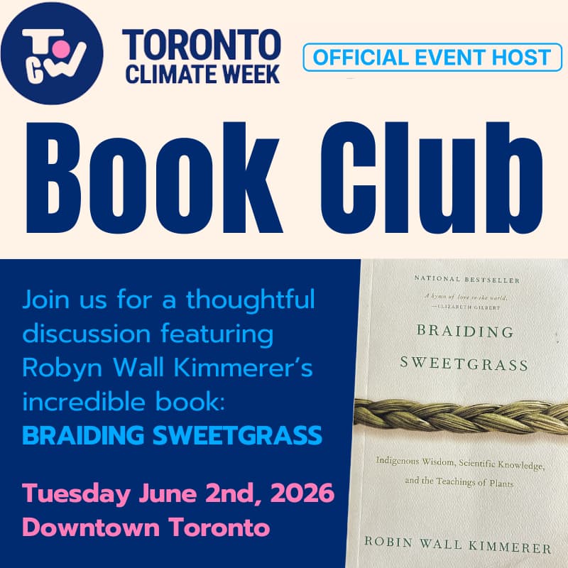 Cover Image for TOCW Book Club -  Braiding Sweetgrass by Robin Wall Kimmerer