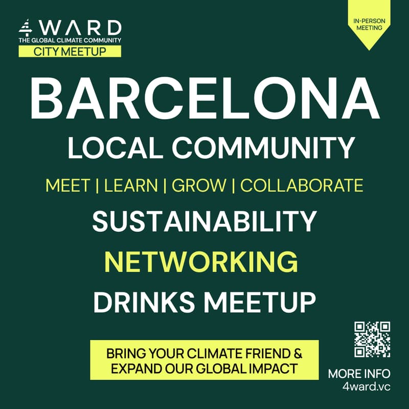 Cover Image for 🌱 4WARD Climate DOERs’ Barcelona — Member Meetup on Sustainability & Community