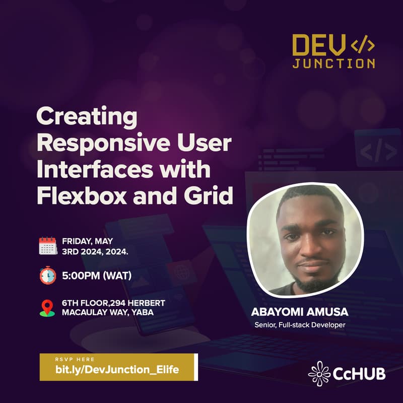 Cover Image for Dev Junction - Creating Responsive User Interface with Flexbox and Grid