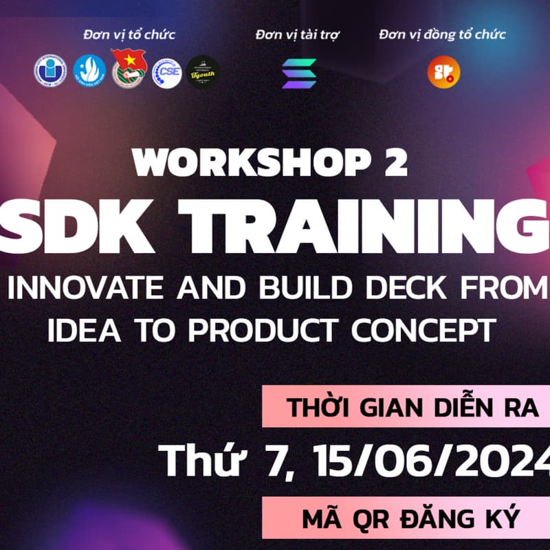Cover Image for Workshop 2: SDK Training - Innovate and build from idea to Product concept