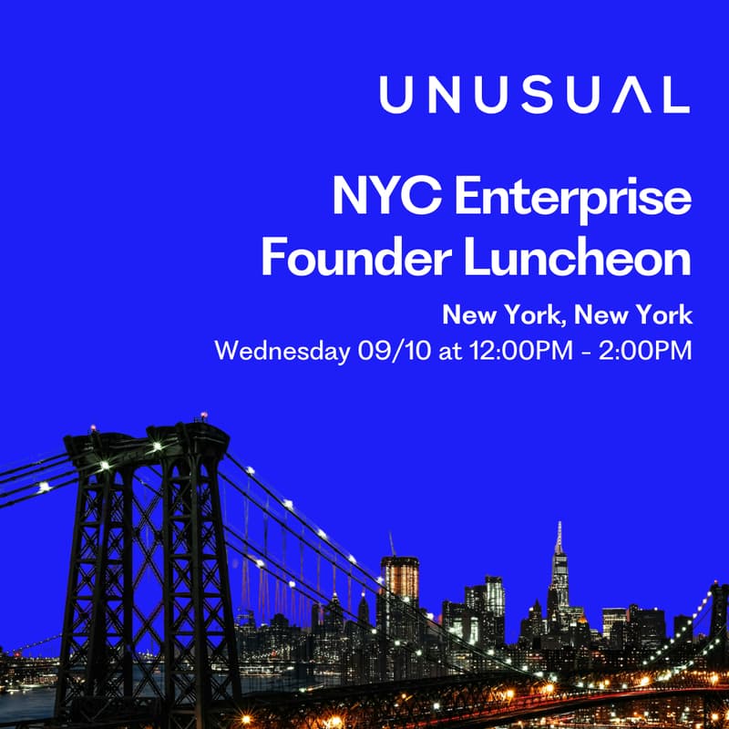 Cover Image for NYC Enterprise Founder Luncheon