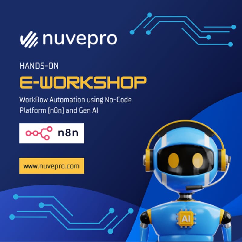 Cover Image for Workflow Automation Using No Code Platform (n8n) and Gen AI