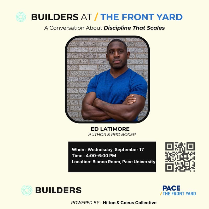 Cover Image for Builders at /The Front Yard Invites You to A Conversation About Discipline That Scales