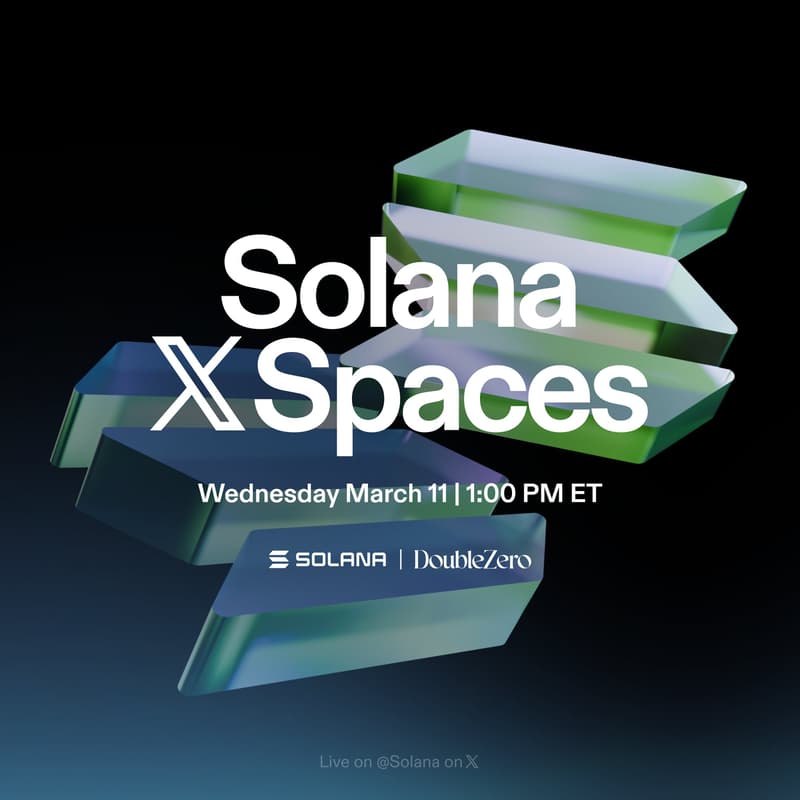 Cover Image for X Space: Hosted by Solana Foundation