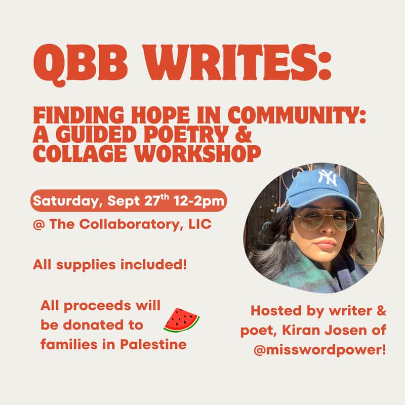 Cover Image for Finding Hope in Community: A Guided Poetry & Collage Workshop