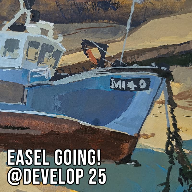 Cover Image for Easel Going! @ Develop - Plein Air Sketching/Painting