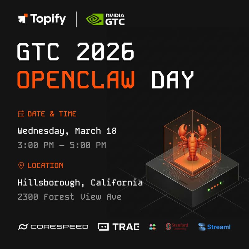 Cover Image for GTC 2026 OpenClaw Day