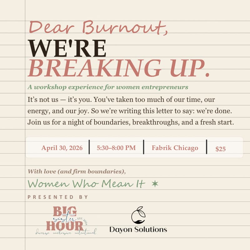 Cover Image for Burnout Break Up