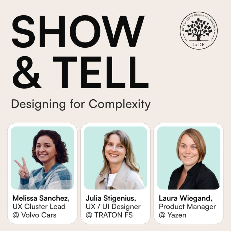 Cover Image for SHOW & TELL: Designing for Complexity
