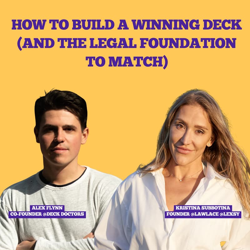 Cover Image for How to Build a Winning Deck (and the Legal Foundation to Match)