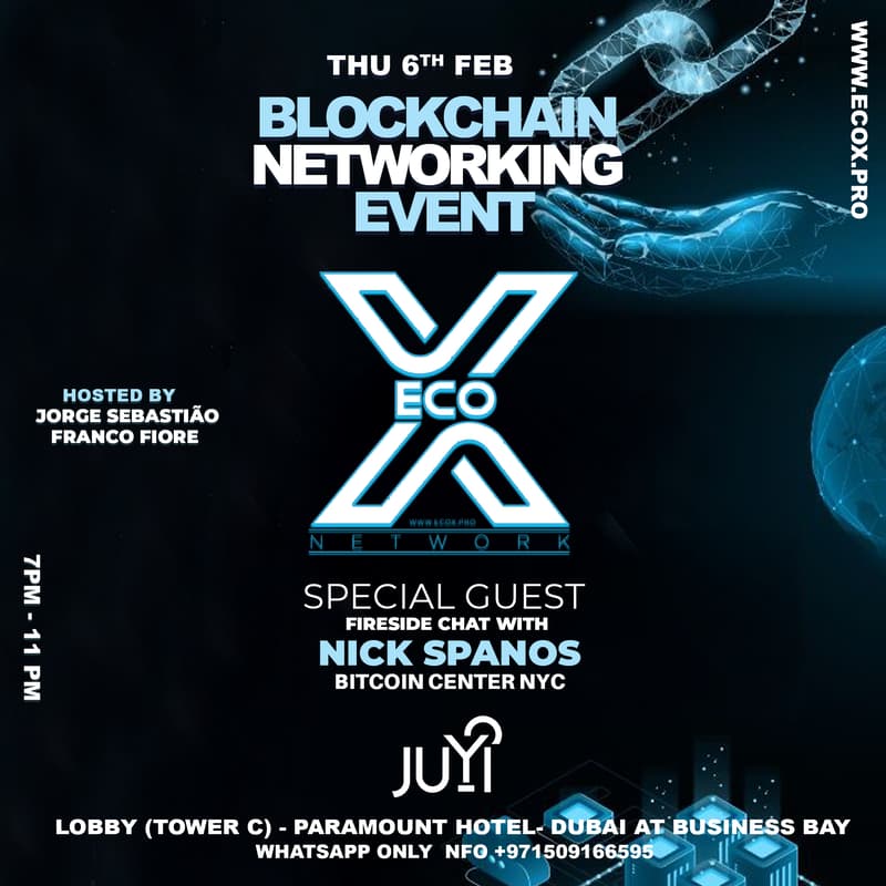 Cover Image for EcoX Network Meetup & Fireside chat