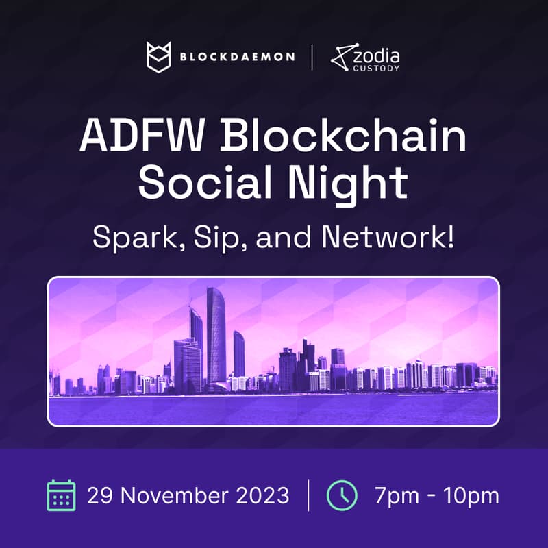 Cover Image for ADFW Blockchain Social Night - Spark, Sip and Network!