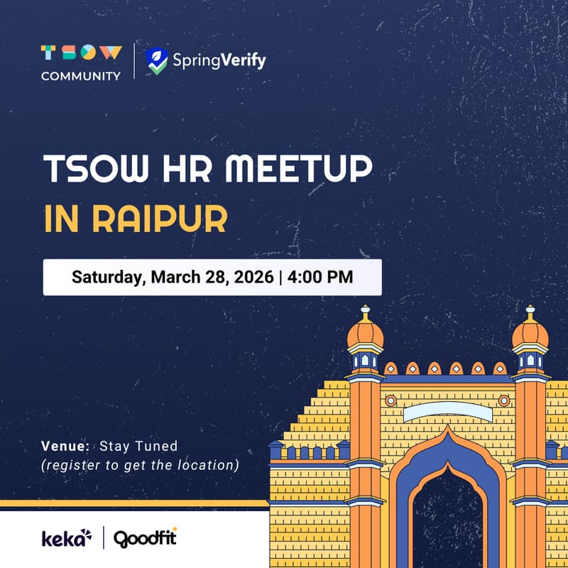 Cover Image for TSOW HR Meetup in Raipur