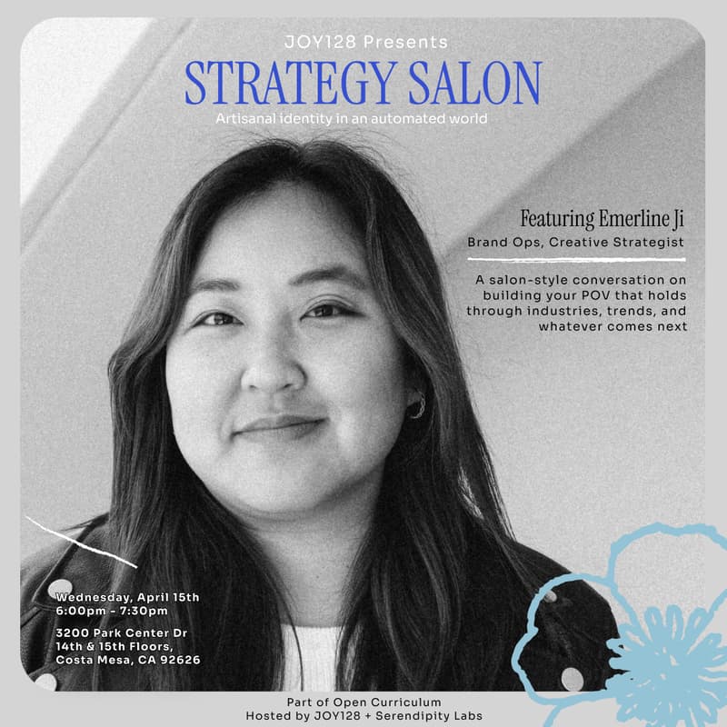 Cover Image for Strategy Salon by JOY128