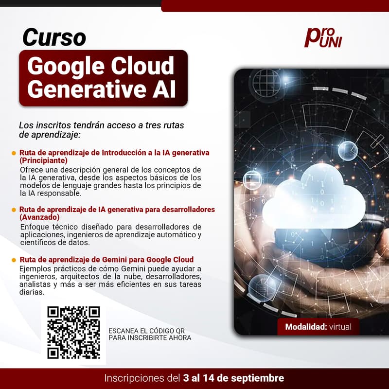 Cover Image for Curso Google Cloud Generative AI - PROUNI