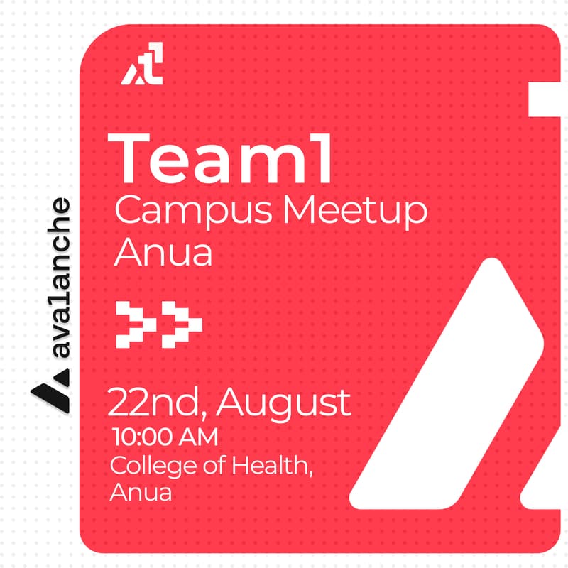 Cover Image for Team1 Campus Meetup, College of Nursing, Anua