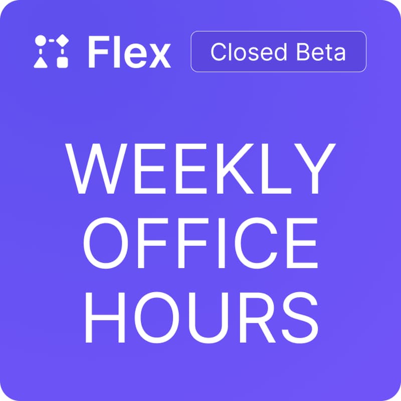 Cover Image for Flex Office Hours
