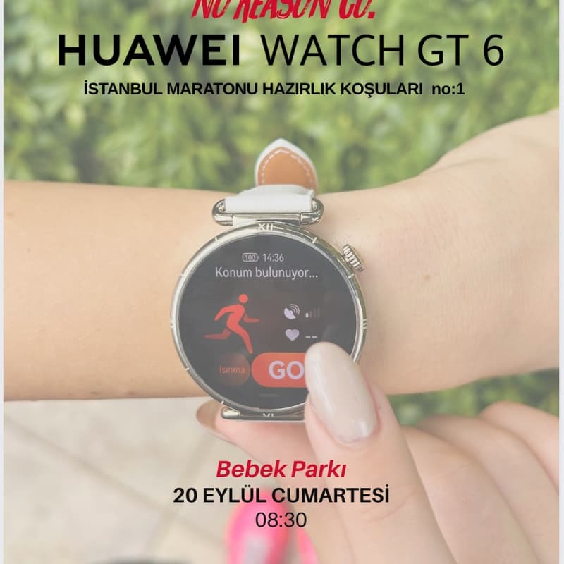 Cover Image for HUAWEI WATCH GT 6 İSTANBUL MARATONU HAZIRLIK KOŞULARI no:4