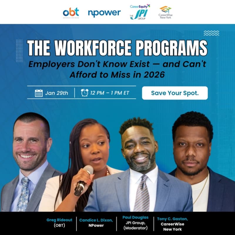 Cover Image for The Workforce Programs Employers Don't Know Exist — and Can't Afford to Miss in 2026
