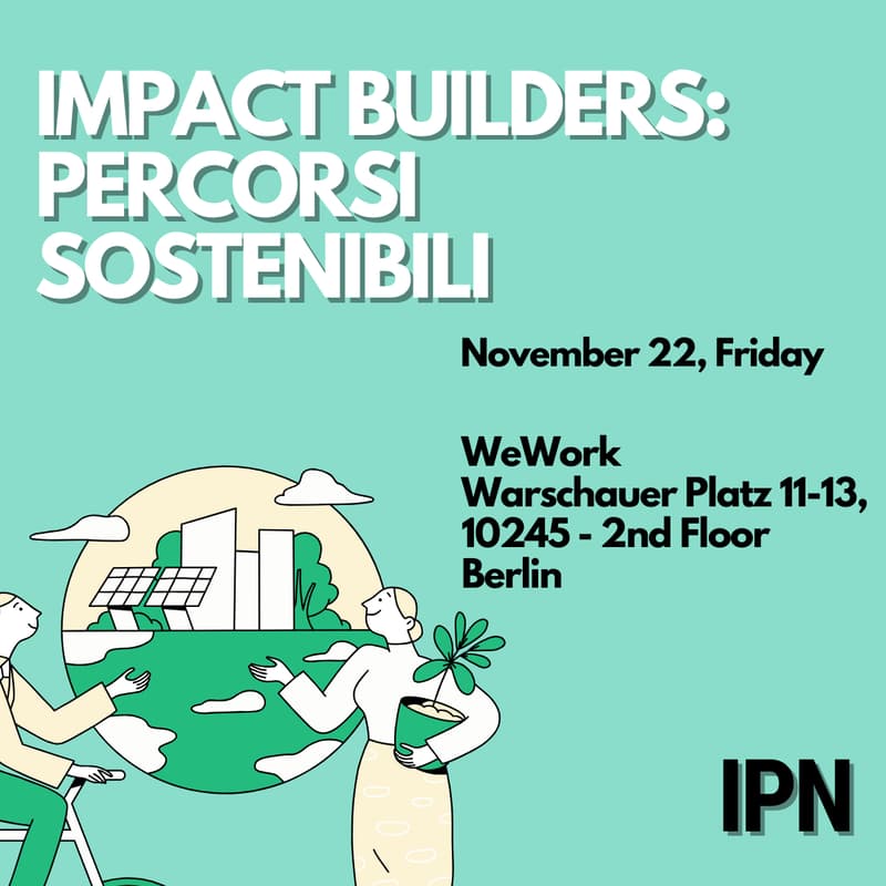 Cover Image for Impact Builders: Percorsi Sostenibili