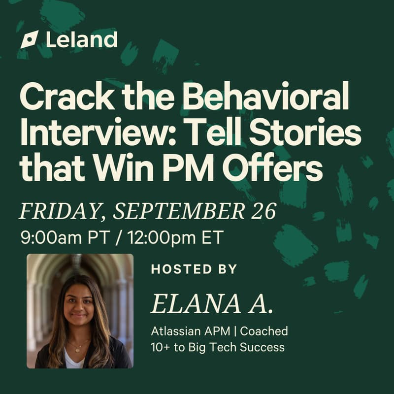 Cover Image for Crack the Behavioral Interview: Tell Stories that Win PM Offers