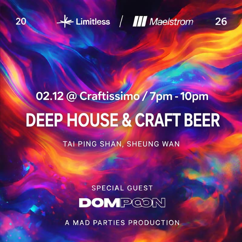 Cover Image for Deep house & craft beer with Maelstrom and Limitless