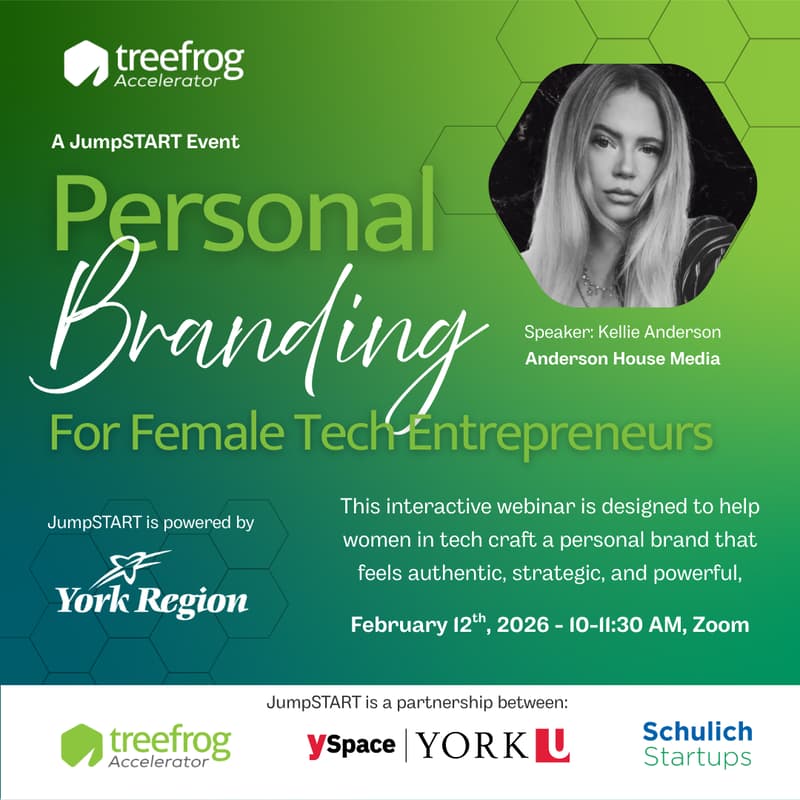 Cover Image for Personal Branding For Female Tech Entrepreneurs - A JumpSTART Event